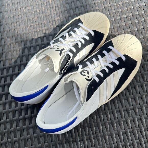 Adidas Y-3 Yohji Star White Bold Blue Men\'s Athletic Shoes FX0895 Size 12 main image 9